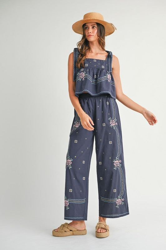 ROSE CHARCOAL BLUE SET