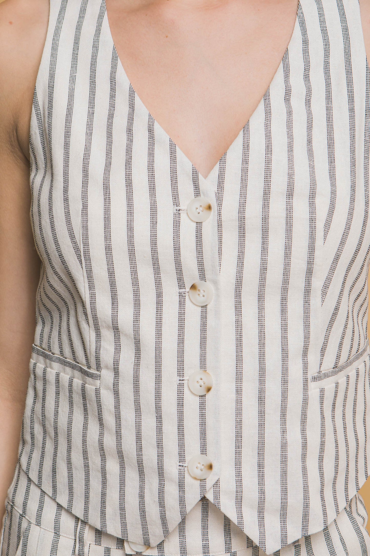 ANTONIA STRIPE LINEN SET