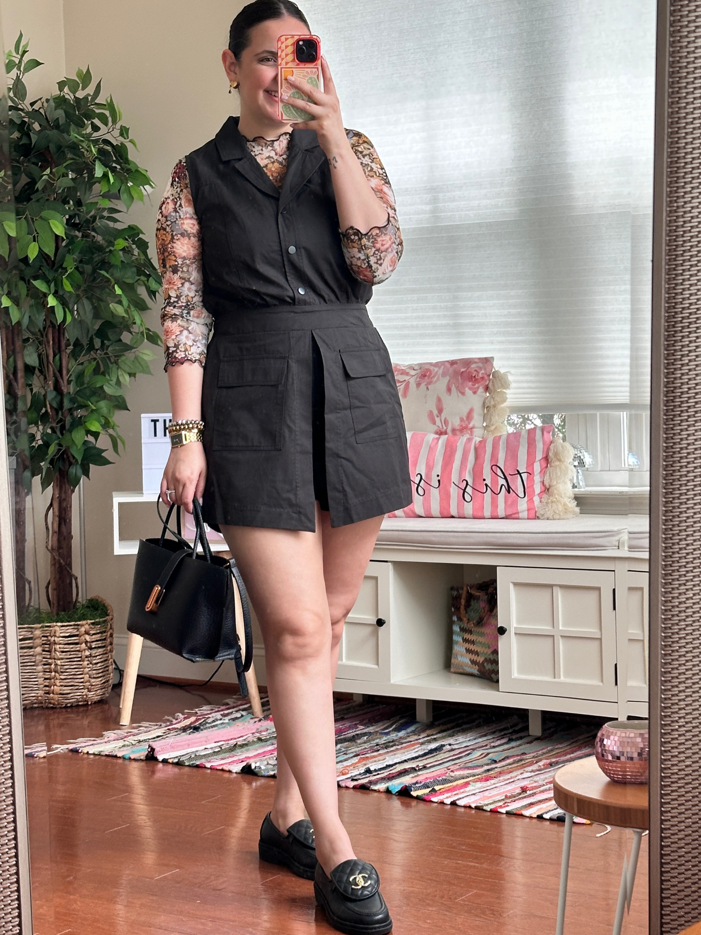 ISA BLACK ROMPER