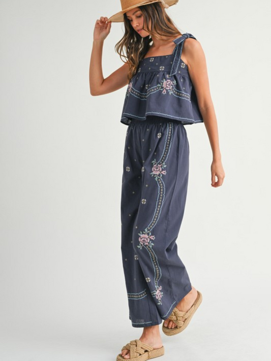 ROSE CHARCOAL BLUE SET