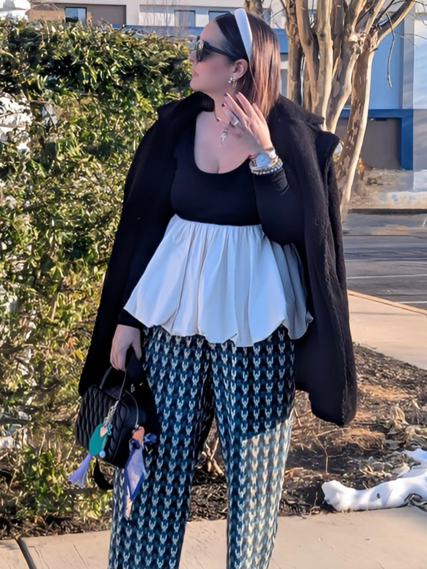 BALLERINA PEPLUM TOP