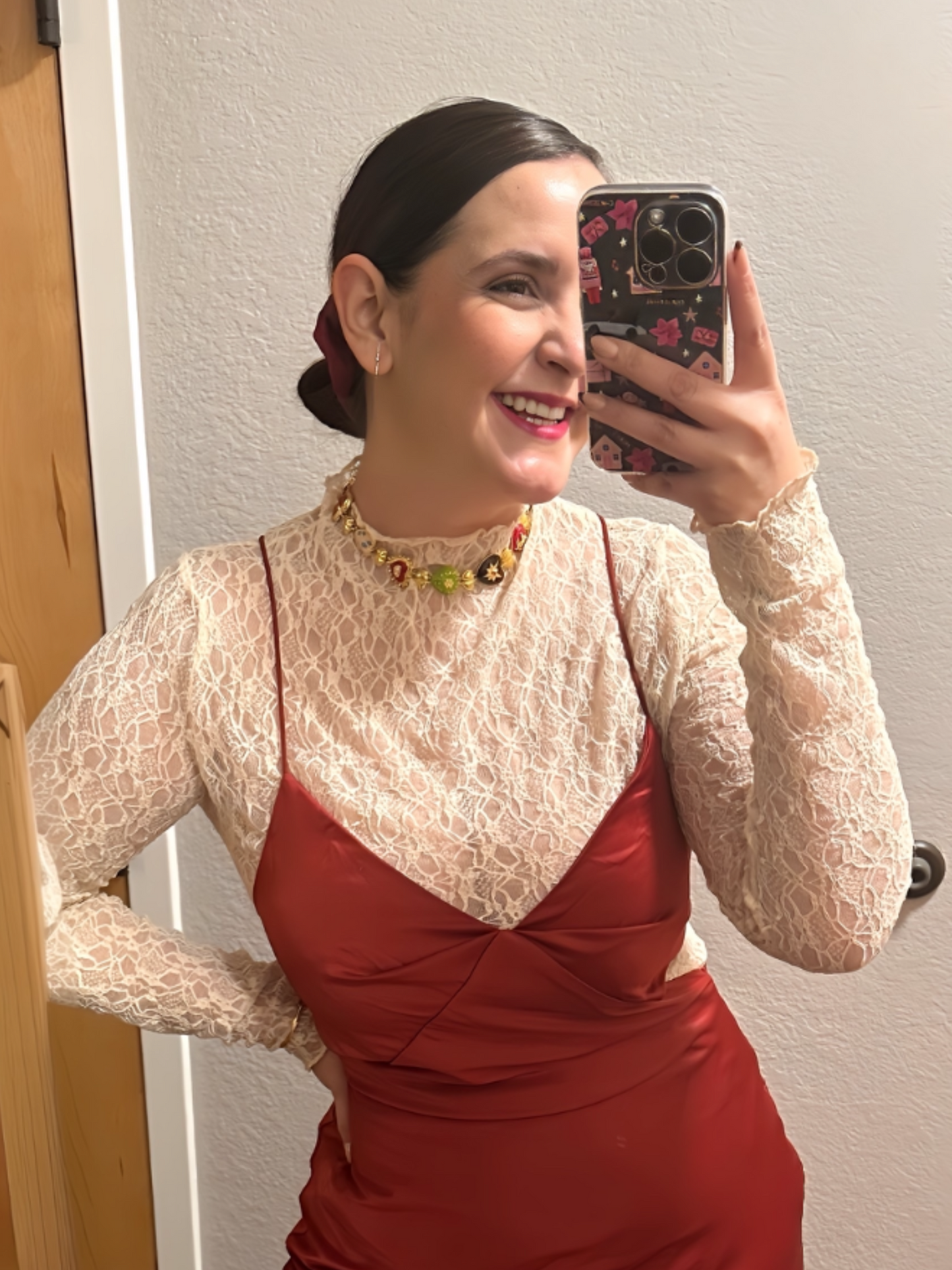 SHEER MESH TOP