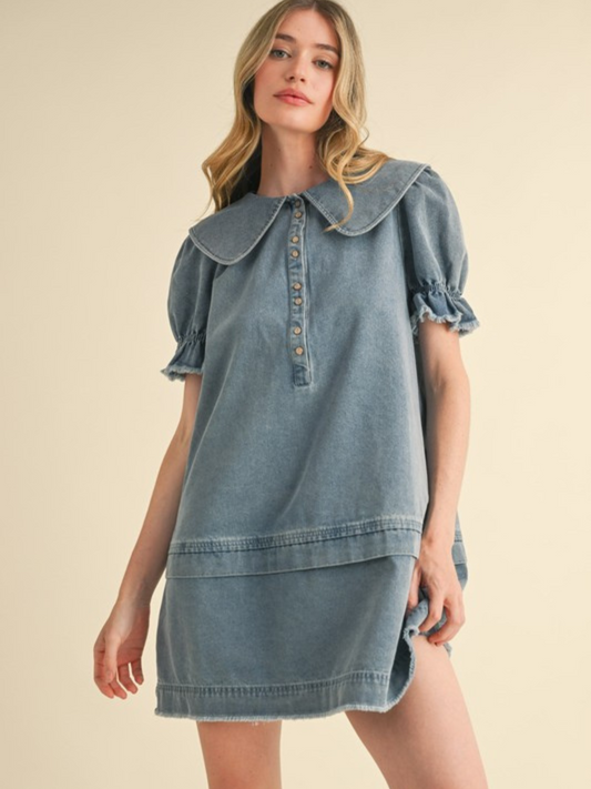 ROSIE DENIM DRESS