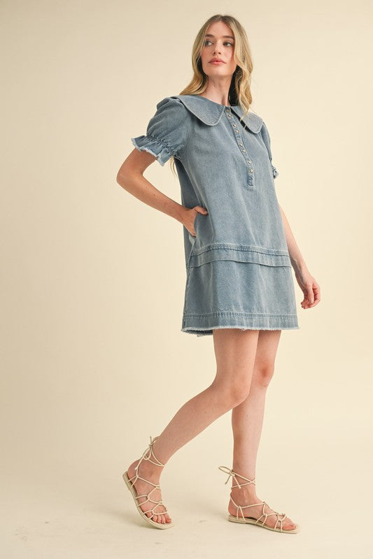 ROSIE DENIM DRESS
